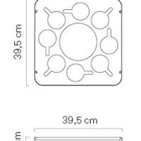 Tavolino Galleggiante 50x50 - immagine 3