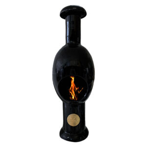 Eco Fireplaces mod. EGG | BLACK EDITION