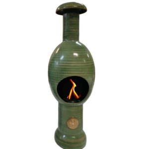 Eco Fireplaces mod. EGG | MILLE RIGHE VERDE EDITION