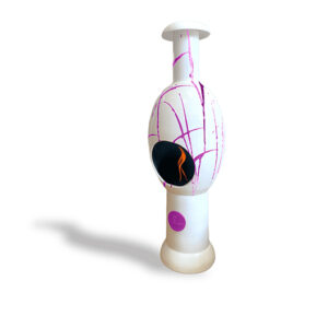 Eco Fireplaces mod. EGG |  SKIZZO PURPLE EDITION